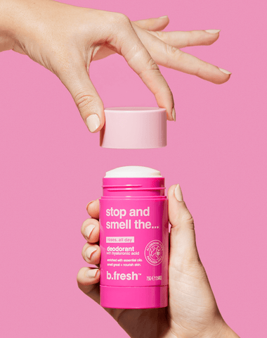 stop and smell the... roses deodorant