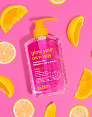 glow your own way transparent brun utan sol-gel