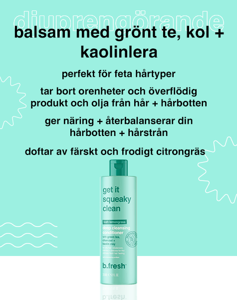 get it squeaky clean djuprengörande balsam