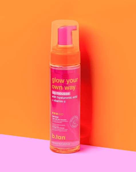 glow your own way – og glow mousse
