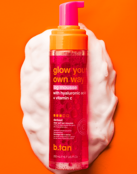 glow your own way – og glow mousse
