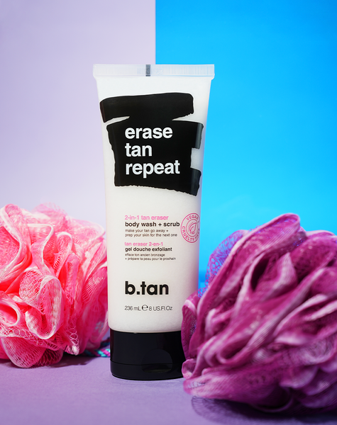 erase tan repeat 2-in-1 tan eraser + body wash