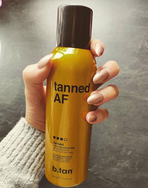 tanned AF® bronzing mist
