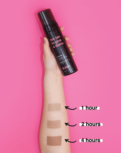 too tan to give a damn