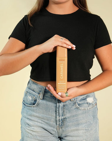 Caramel Brun utan sol-skum