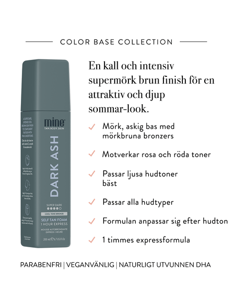 Dark Ash Brun utan sol-skum