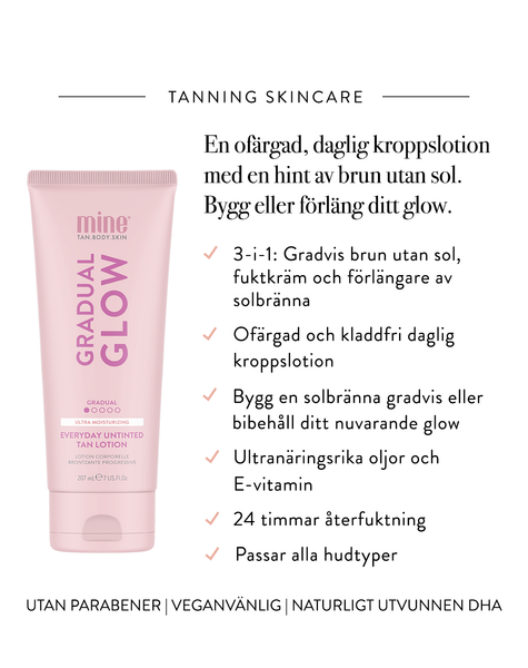 Gradual Glow Gradvis Brun Utan Sol-Lotion