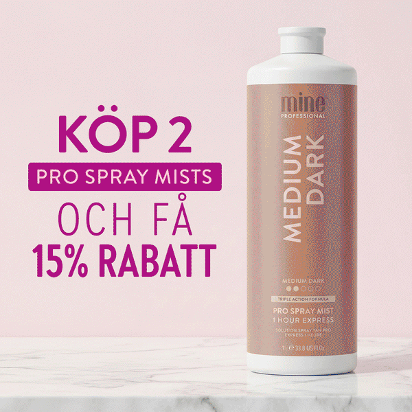 Mix & Match 2 valfria spraytan-vätskor