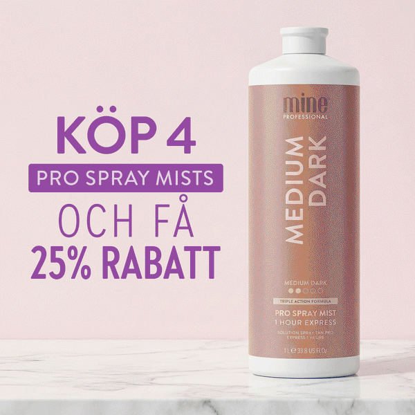 Mix & Match 4 valfria spraytan-vätskor