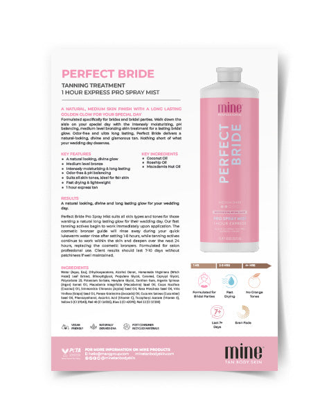 Mine Professional Product Fact Sheets