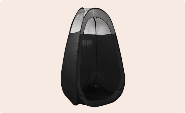 Tan.Tent - Svart och 1/3 transparent