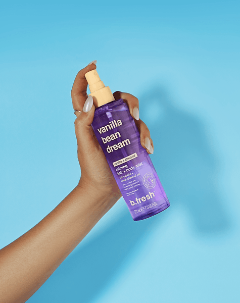 vanilla bean dream lugnande hår- och kroppsmist