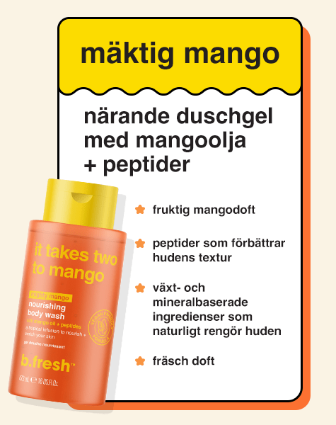 it takes two to mango närande duschgel