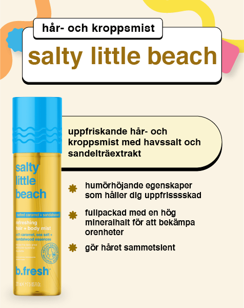 salty little beach uppfriskande hår- och kroppsmist