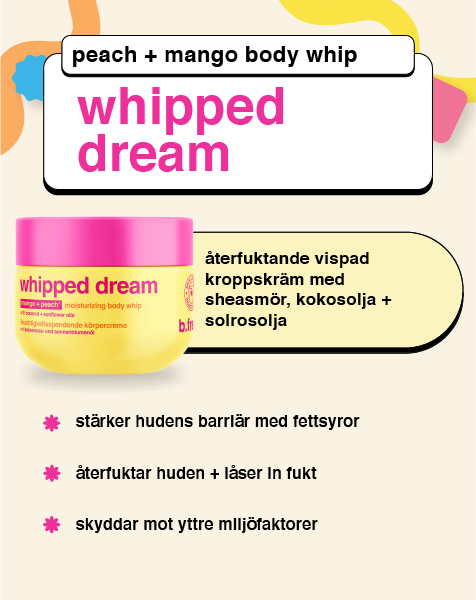 whipped dream återfuktande vispad kroppskräm