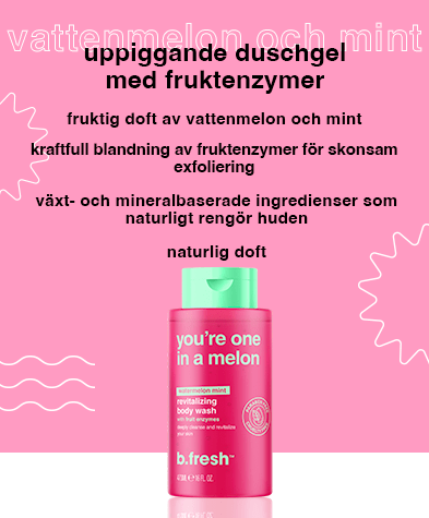 you're one in a melon uppiggande duschgel