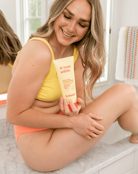 lit from within... lystergivande kroppsserum