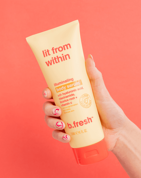 lit from within... lystergivande kroppsserum