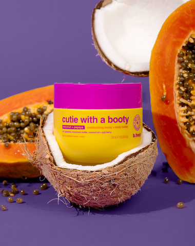 cutie with a booty återfuktande smör för din booty + kropp