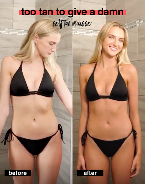 too tan to give a damn