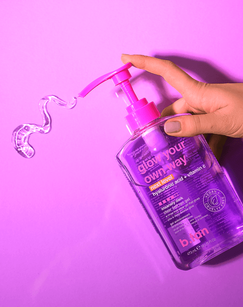 glow your own way next level transparent brun utan sol-gel