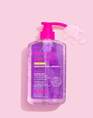 glow your own way next level transparent brun utan sol-gel