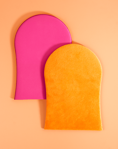 glow your own way appliceringshandske för brun utan sol-gel