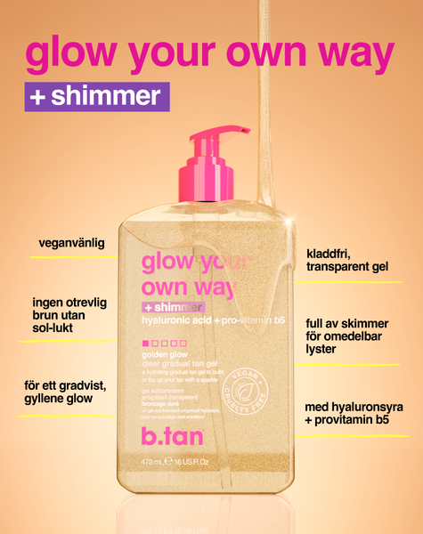 glow your own way – shimmer