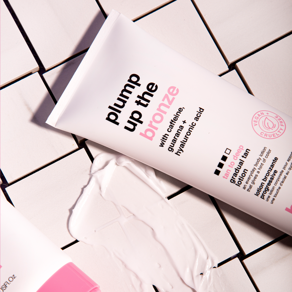 plump up the bronze lotion