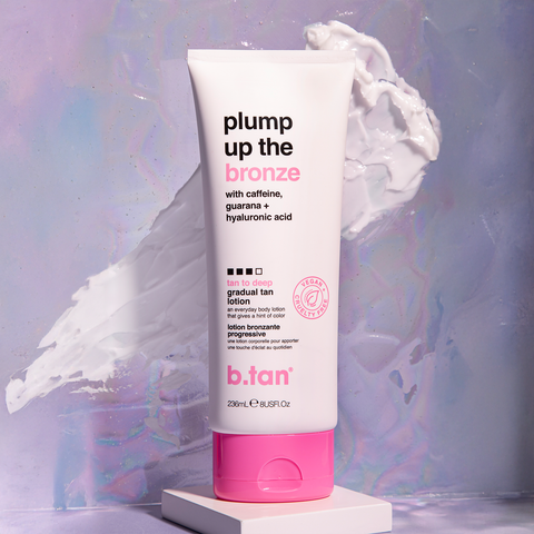 plump up the bronze lotion