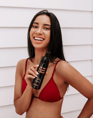 too tan to give a damn