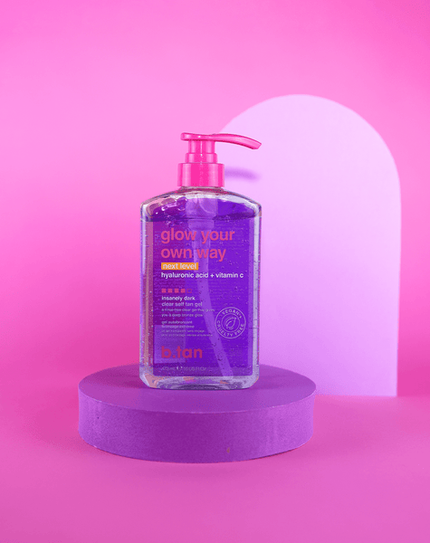 glow your own way next level transparent brun utan sol-gel