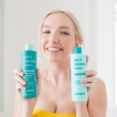 get it squeaky clean djuprengörande balsam