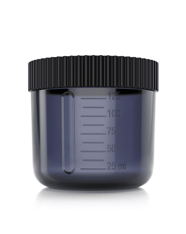 Excess 2 Tan.Cup 2 pack med lock – Svart transparent