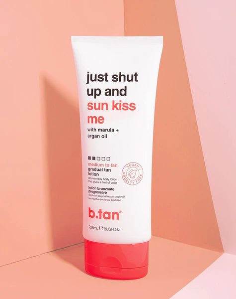 just shut up & sunkiss me... lotion för daglig glöd