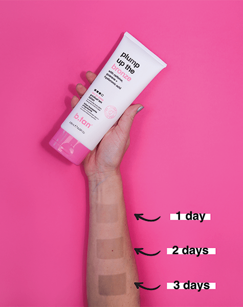 plump up the bronze lotion