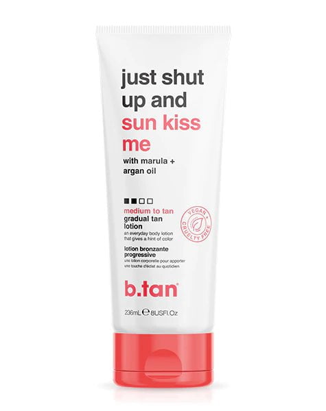 just shut up & sunkiss me... lotion för daglig glöd