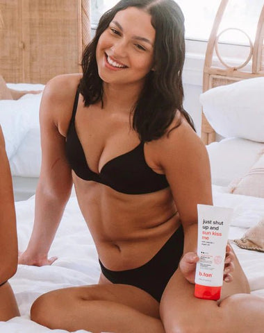 just shut up & sunkiss me... lotion för daglig glöd
