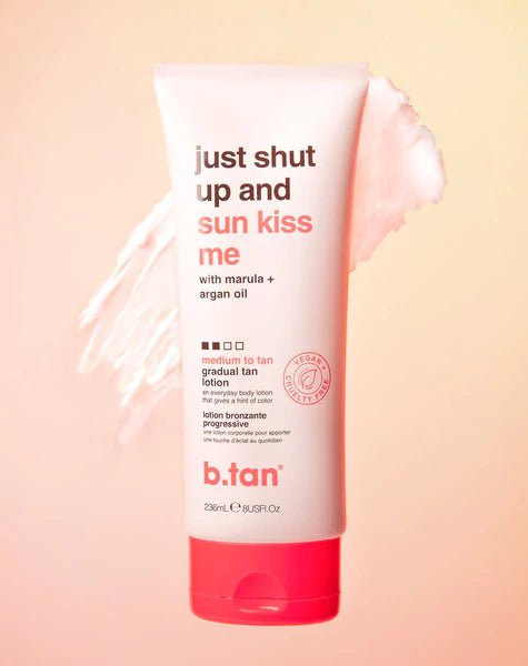 just shut up & sunkiss me... lotion för daglig glöd