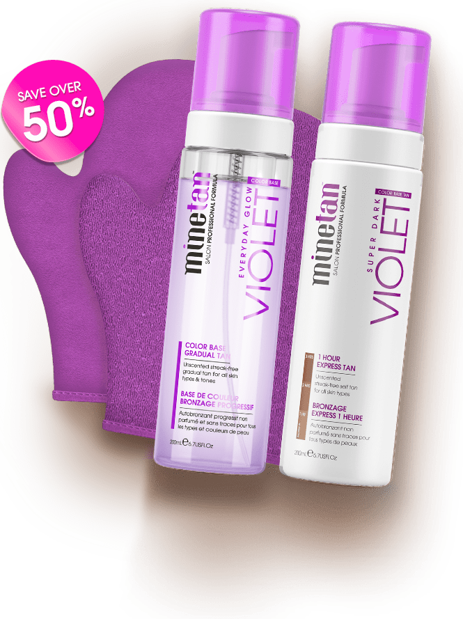 Violet Tanning Pack